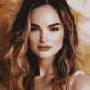 Lily James Celebrity Diamond Painting