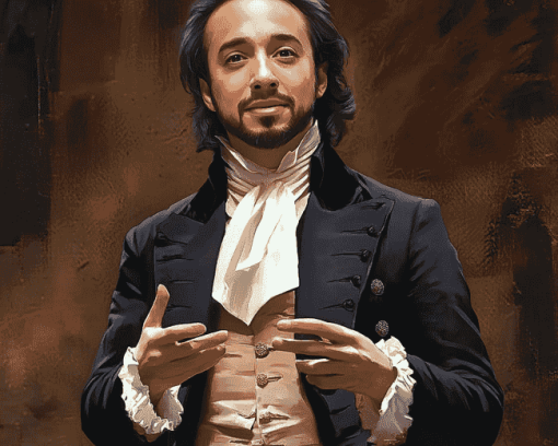 Lin Manuel Miranda Celebrity Diamond Painting