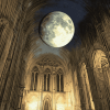 Lincoln Cathedral Night Scene Diamond Painting