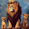 Lion Majesty Diamond Painting