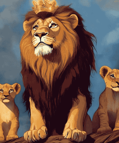 Lion Majesty Diamond Painting