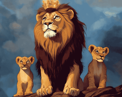 Lion Majesty Diamond Painting