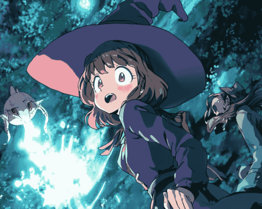 Little Witch Academia Anime Diamond Painting