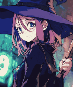 Little Witch Academia Anime Diamond Painting