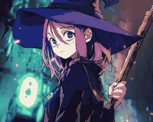 Little Witch Academia Anime Diamond Painting