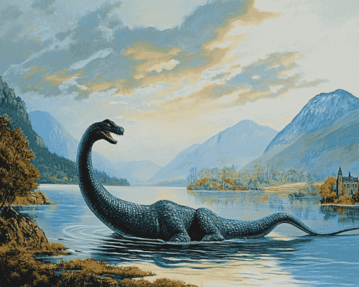 Loch Ness Mystery Diamond Painting