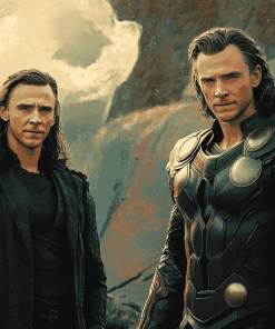 Loki and Thor Movie Diamond Painting