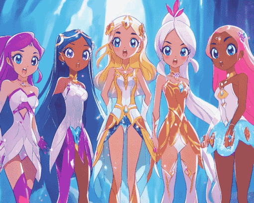 Lolirock Girls Animation Diamond Painting