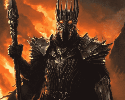 Lord Of The Rings Sauron Diamond Painting