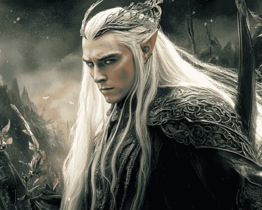 Lord of the Rings Thranduil Diamond Painting