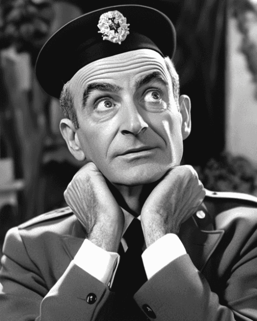 Louis De Funes Celebrity Diamond Painting