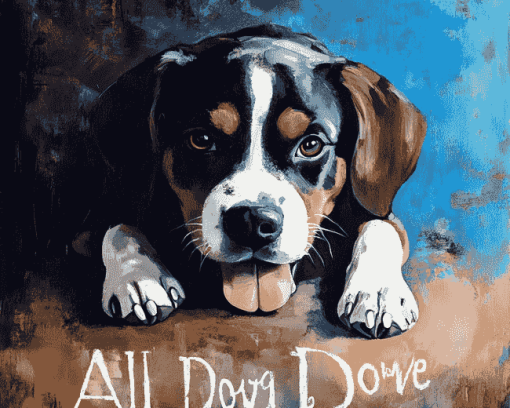 Love and Dog Quote Diamond Painting