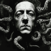 Lovecraft Black and White Diamond Painting