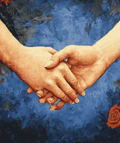 Loving Couples Hands Diamond Painting