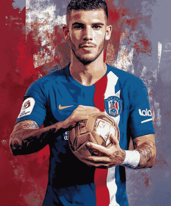 Lucas Hernandez Football Star Diamond Painting