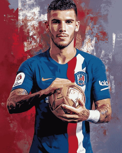 Lucas Hernandez Football Star Diamond Painting