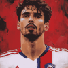 Lucas Paqueta Footballer Diamond Painting