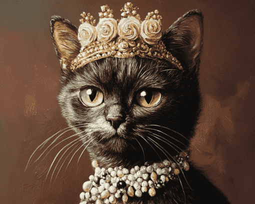 Lucia Hefferna Classy Cat Diamond Painting