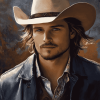 Luke Grimes Cowboy Diamond Painting