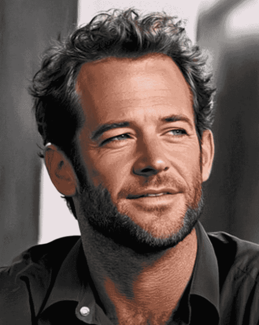 Luke Perry Celebrity Diamond Painting