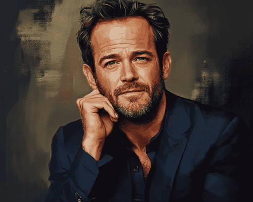 Luke Perry Celebrity Diamond Painting