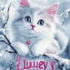 Lulu Caty Cartoon Cats Diamond Painting