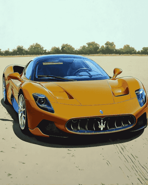 MC20 Maserati Racing Diamond Painting