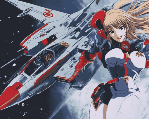 Macross Anime Adventure Diamond Painting