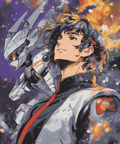 Macross Anime Diamond Painting