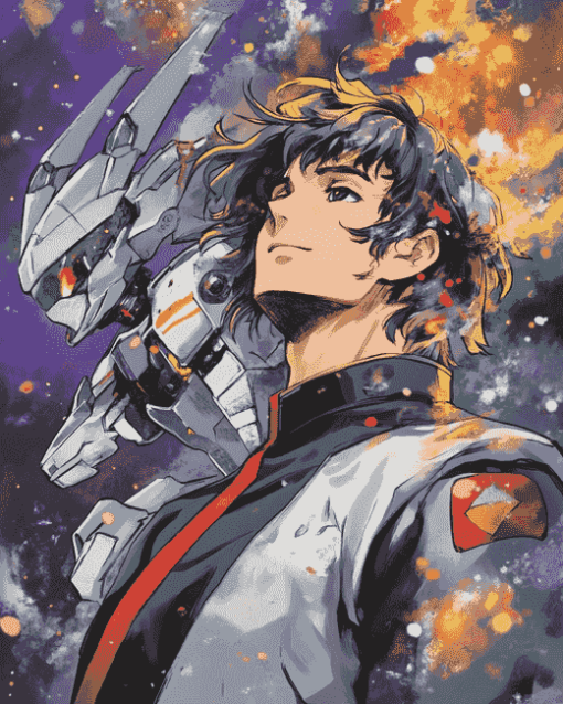 Macross Anime Diamond Painting