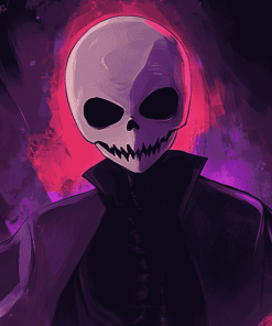 Mad Gaster Anime Diamond Painting