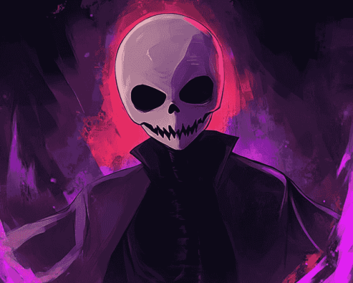 Mad Gaster Anime Diamond Painting