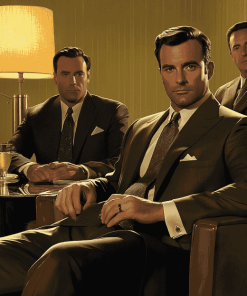 Mad Men Iconic Characters Diamond Painting