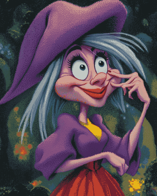 Madam Mim Disney Magic Diamond Painting