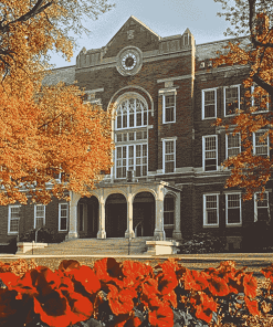 Madison University Buildings Diamond Painting