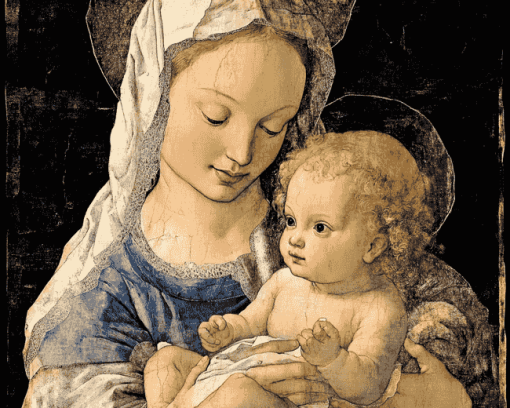 Madonna and Child Durer Diamond Painting