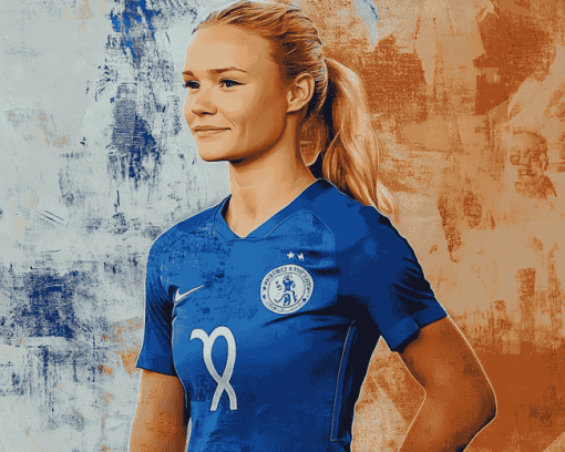 Magdalena Eriksson Famous Footballers Diamond Painting