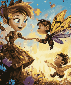 Magic Fairies Cartoon Diamond Painting