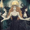 Magical Hecate Fantasy Diamond Painting