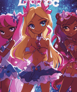 Magical Lolirock Girls Diamond Painting