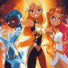 Magical Lolirock Girls Diamond Painting