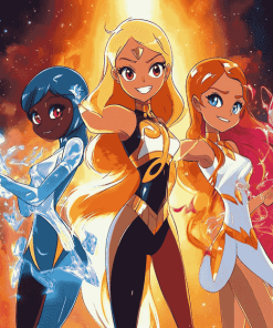 Magical Lolirock Girls Diamond Painting