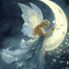 Magical Moon Fairy Diamond Painting