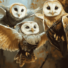 Majestic Owl Birds Diamond Painting