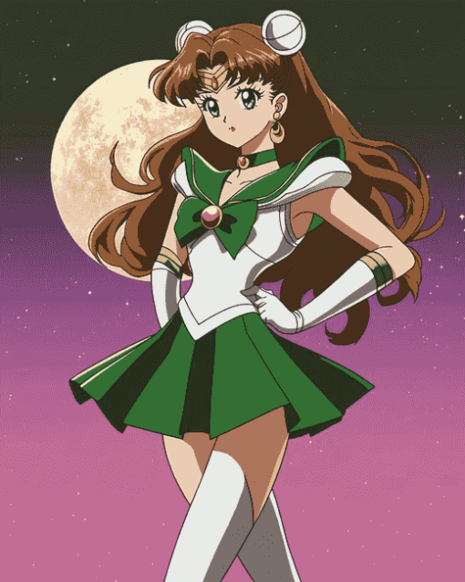 Makoto Kino Sailor Moon Diamond Painting