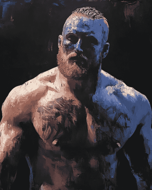 Malakai Black WWE Diamond Painting