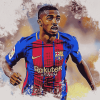 Malcom FC Barcelona Star Diamond Painting