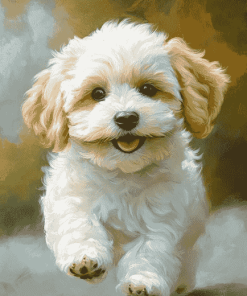 Maltipoo Puppy Diamond Painting