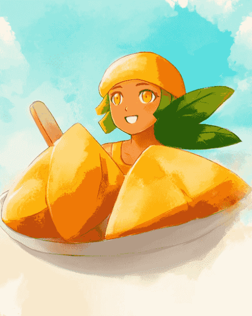 Mango Cookie Anime Diamond Painting