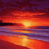 Manly Sunrise Diamond Painting